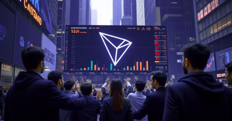 Tron Nasdaq Debut Overshadowed by Surprising $136 Million TVL Dip