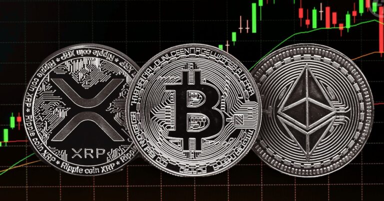 Bitcoin and Ethereum Find Footing as Market Awaits Fed's Next Move; XRP Falters