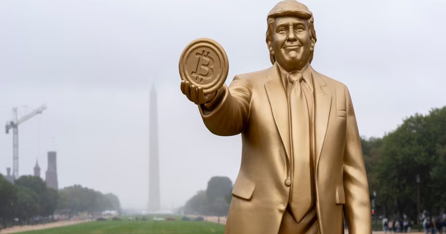 Golden Trump Statue Sparks Debate: The Blurring Lines of Crypto, Politics, and Pop Culture in Washington