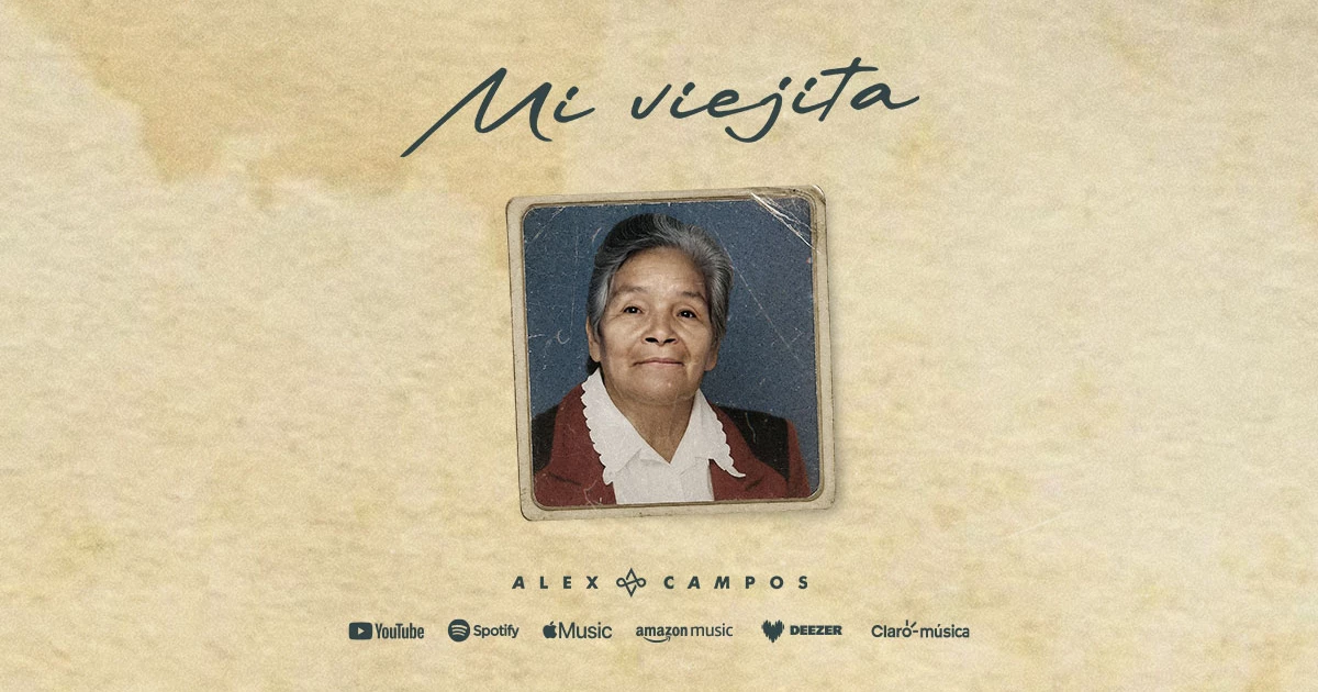 "Mi Viejita": El emotivo homenaje de Alex Campos a su abuela