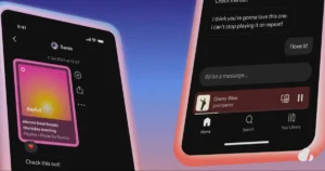 Spotify lanza funcion de mensajeria para compartir musica entre amigos y familiares