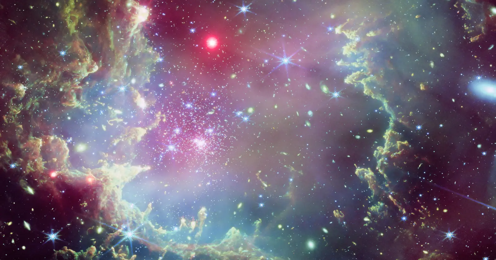 164000 galaxias el mapa del universo que James Webb nos regalo