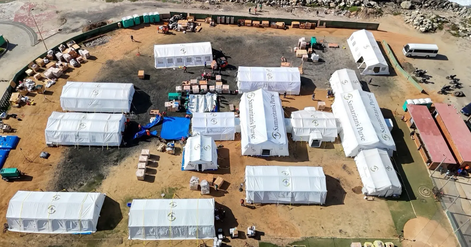 Samaritans Purse instala hospital movil en Venezuela