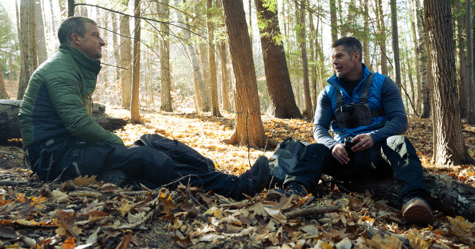 The Chosen y Bear Grylls: el elenco al límite en la naturaleza