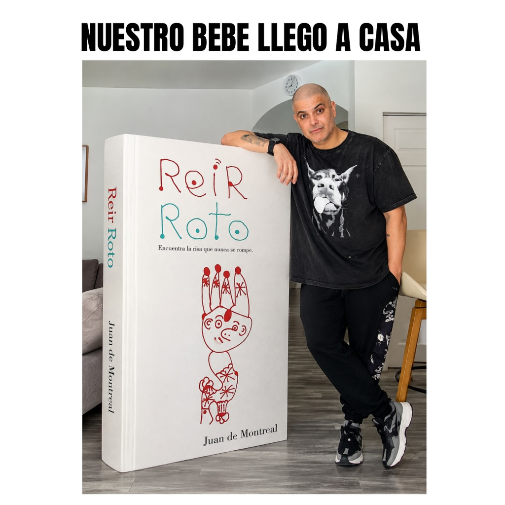 «Reír Roto»: Juan de Montreal publica su primer libro 2 image